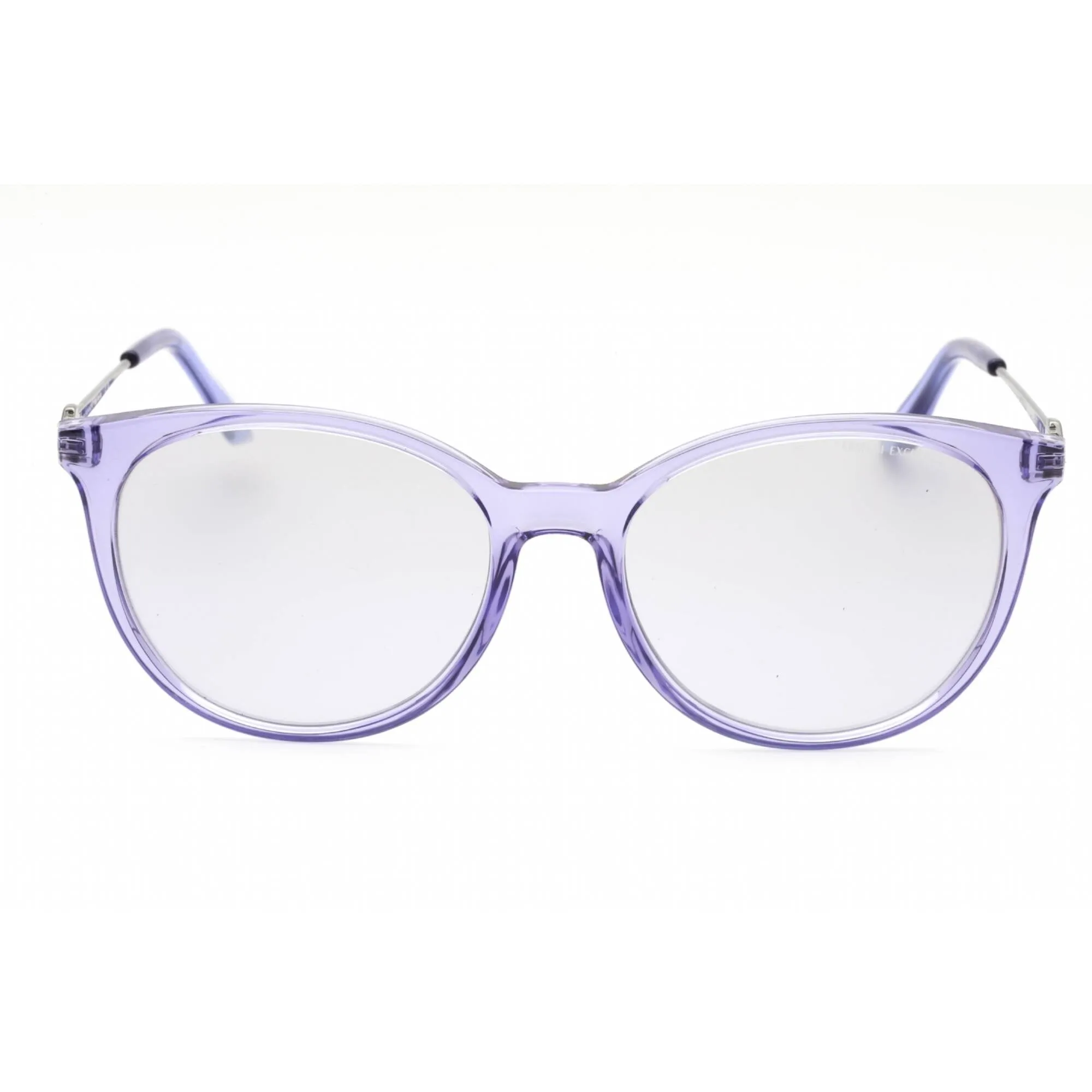 Armani Exchange Women's Sunglasses - Shiny Transparent Violet Frame | 0AX4140S 82367P