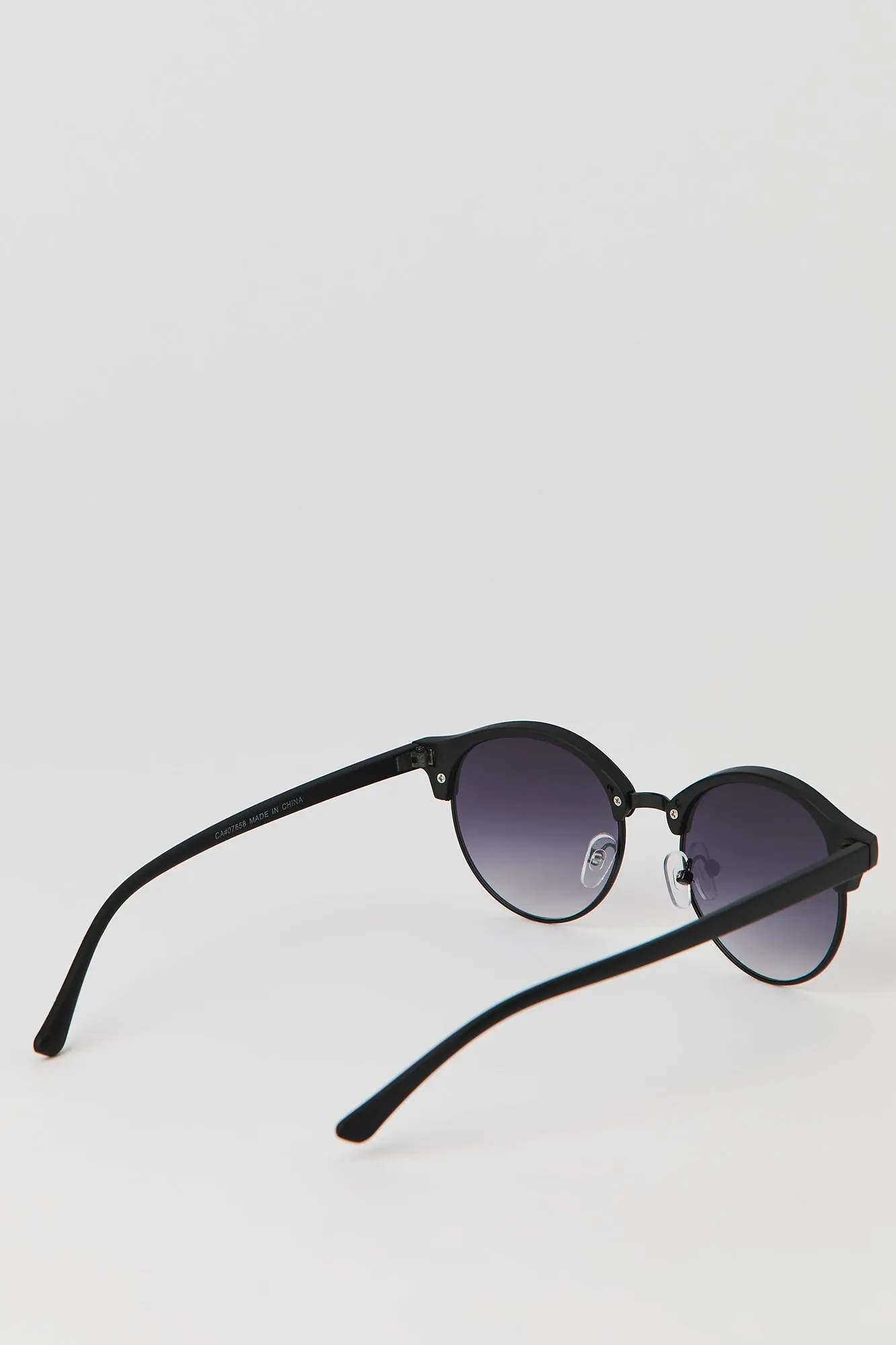 Black Clubmaster Sunglasses