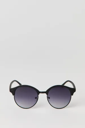 Black Clubmaster Sunglasses