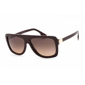 Burberry Women's Sunglasses - Full Rim Bordeaux Plastic Rectangular | 0BE4362 3979G9