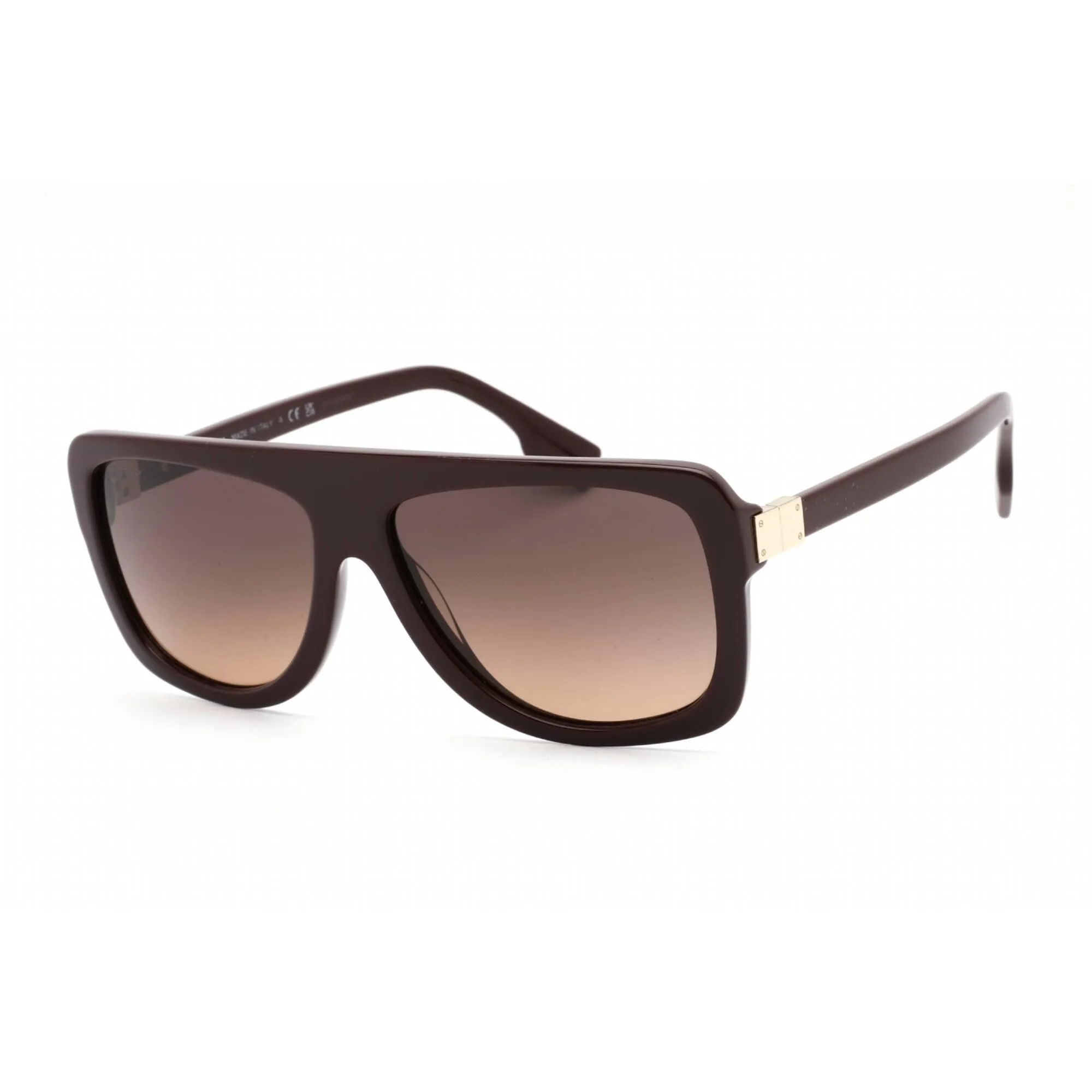Burberry Women's Sunglasses - Full Rim Bordeaux Plastic Rectangular | 0BE4362 3979G9