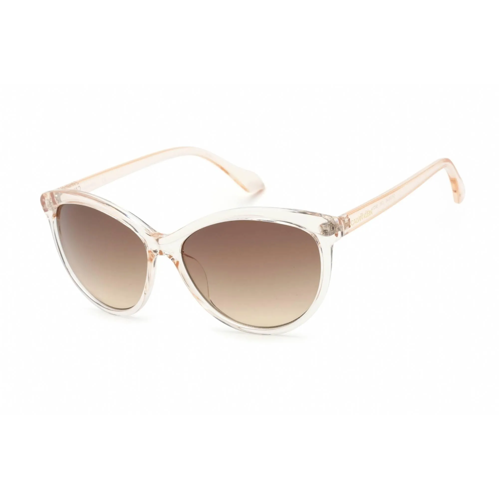 Calvin Klein Retail Women's Sunglasses - Crystal Beige Cat Eye Frame | CK19534S 270