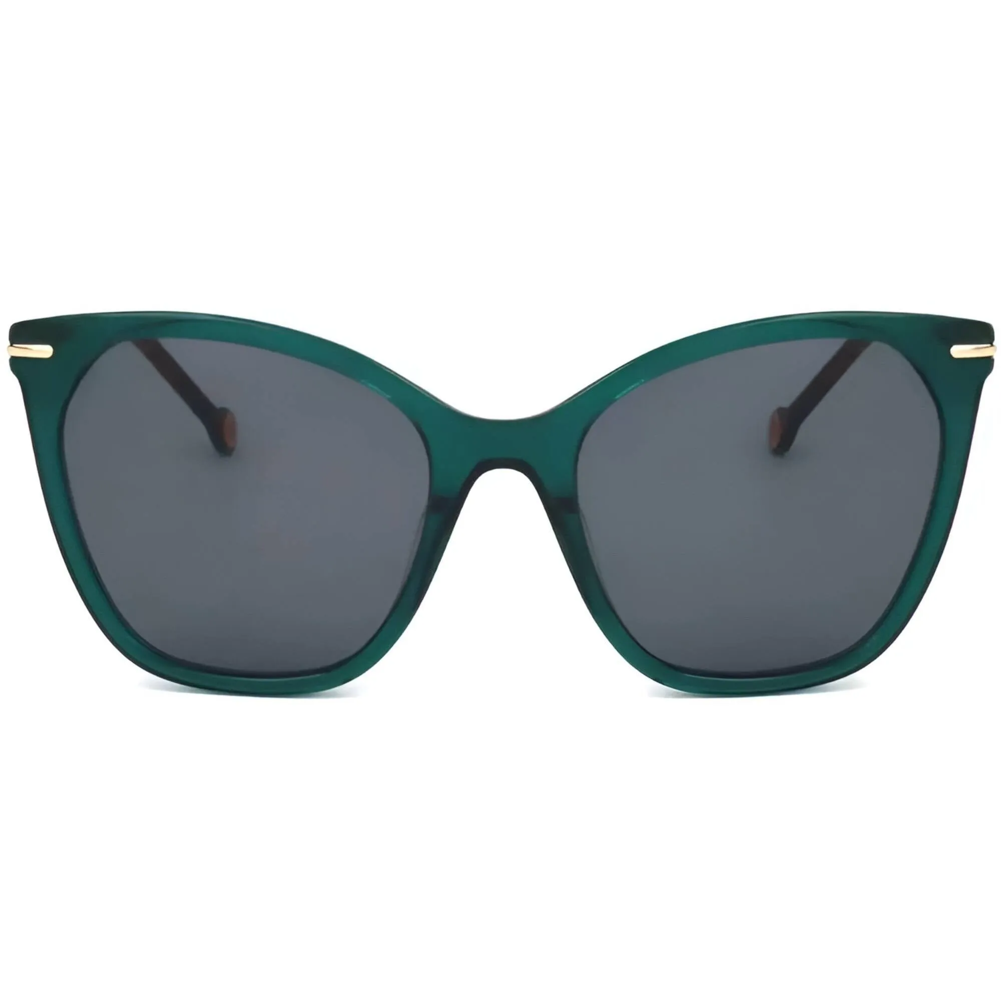 Carolina Herrera Women's Sunglasses - Green Havana Acetate Cat Eye | HER 0091/S 0XGW