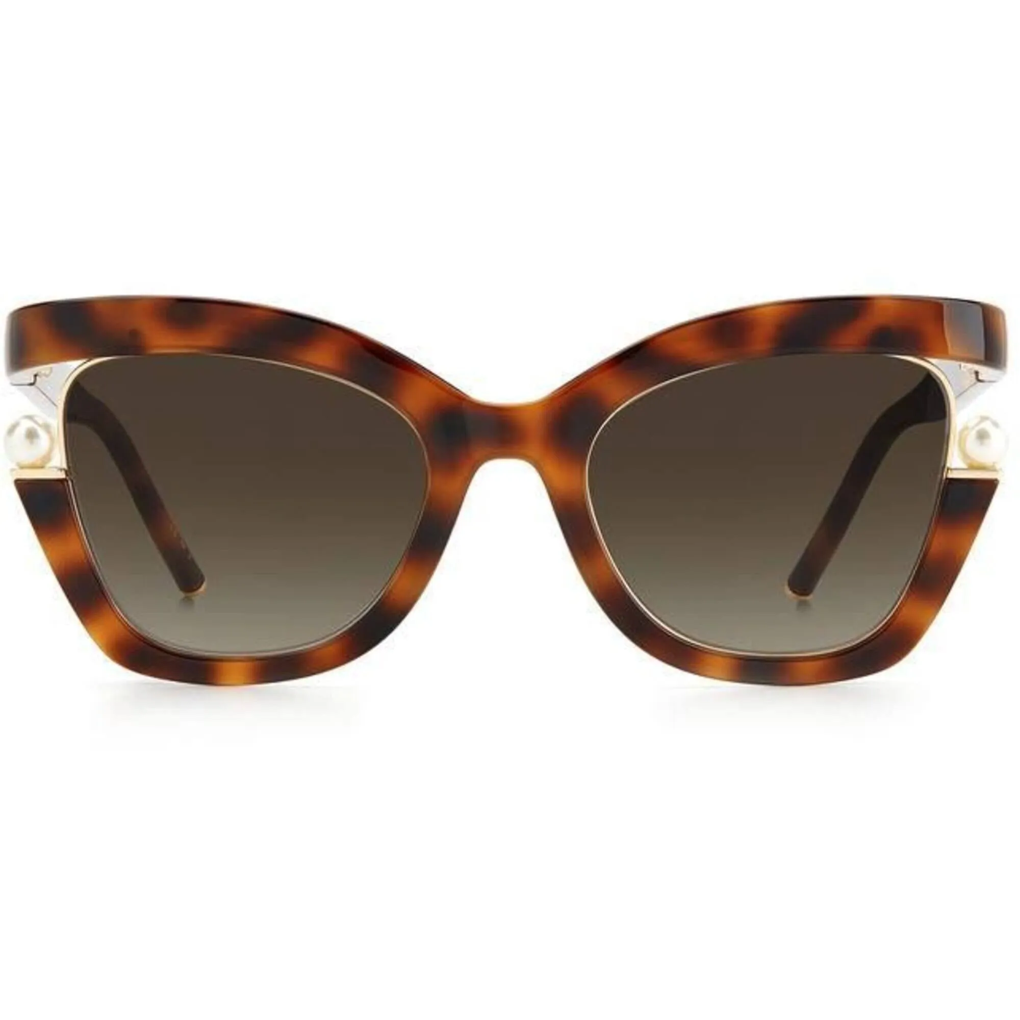Carolina Herrera Women's Sunglasses - Havana Butterfly Shape Frame | CH 0002/S 005L/HA
