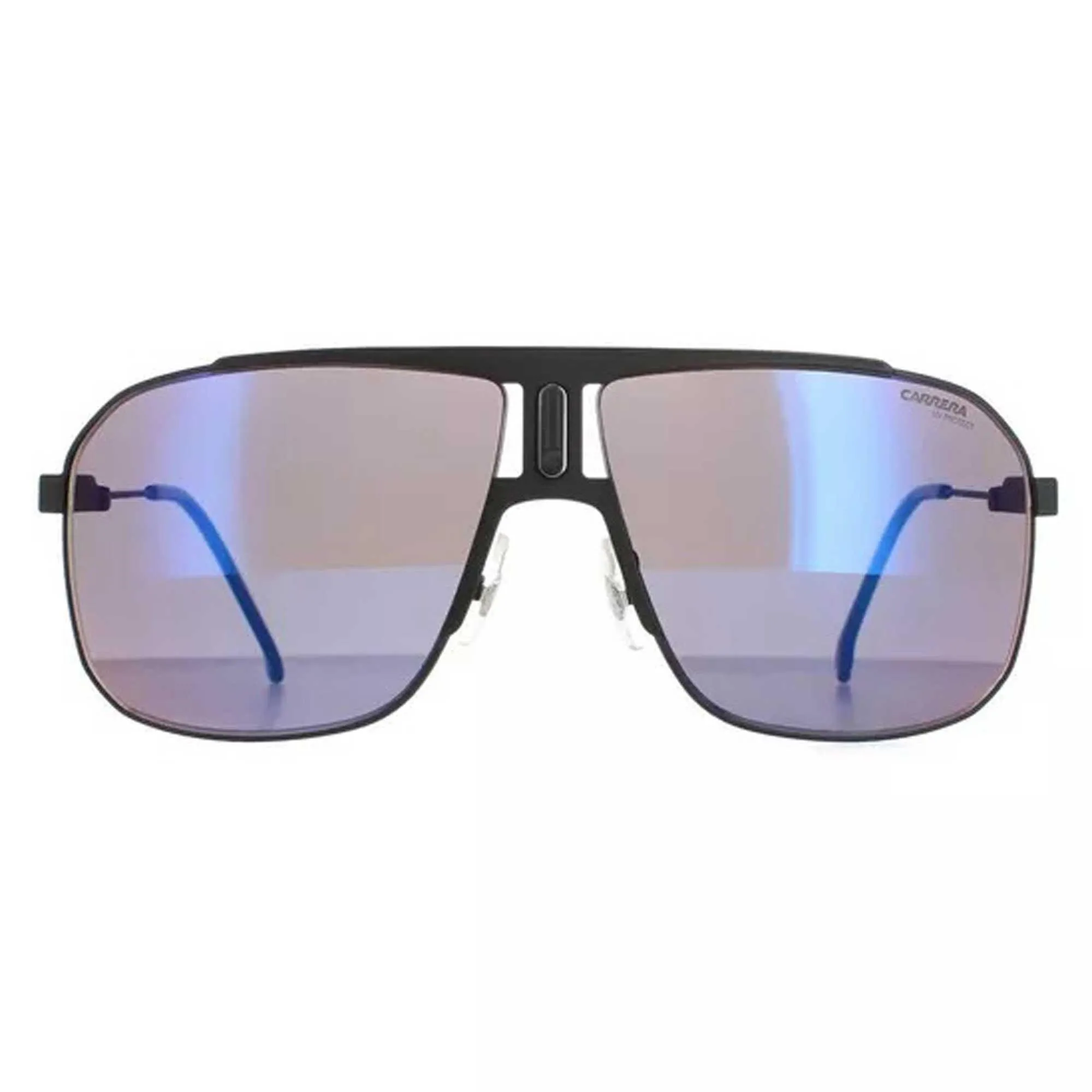 Carrera Men's Sunglasses - Full Rim Matte Black Metal Aviator Frame | 1043/S 0003