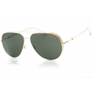 Carrera Men's Sunglasses - Gold Crystal Metal Frame Green Lens | CARRERA 221/S 0LOJ QT