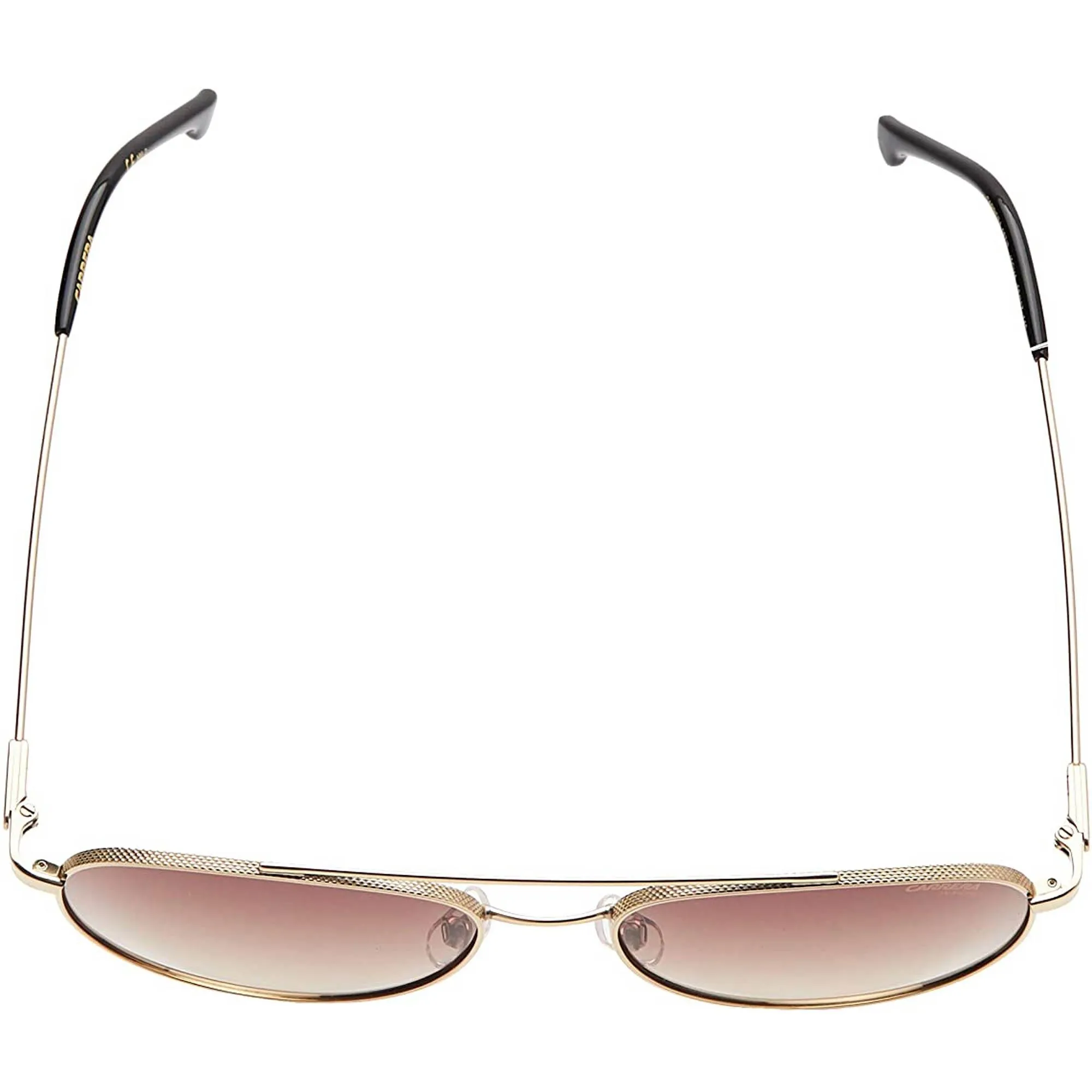 Carrera Men's Sunglasses - Gold Metal Pilot Frame Brown Shaded | CARRERA 187/S 0J5G/HA