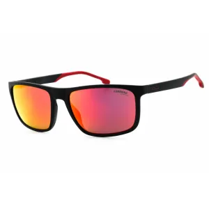 Carrera Men's Sunglasses - Matte Black Rectangular Full Rim | CARRERA 8047/S 0003 UZ