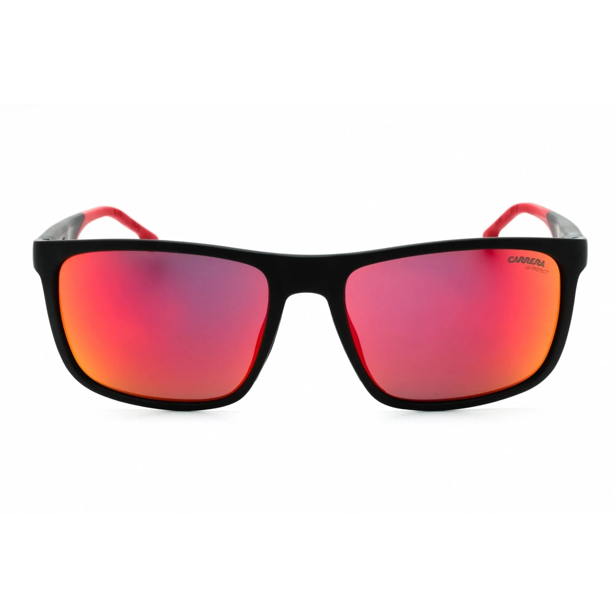 Carrera Men's Sunglasses - Matte Black Rectangular Full Rim | CARRERA 8047/S 0003 UZ