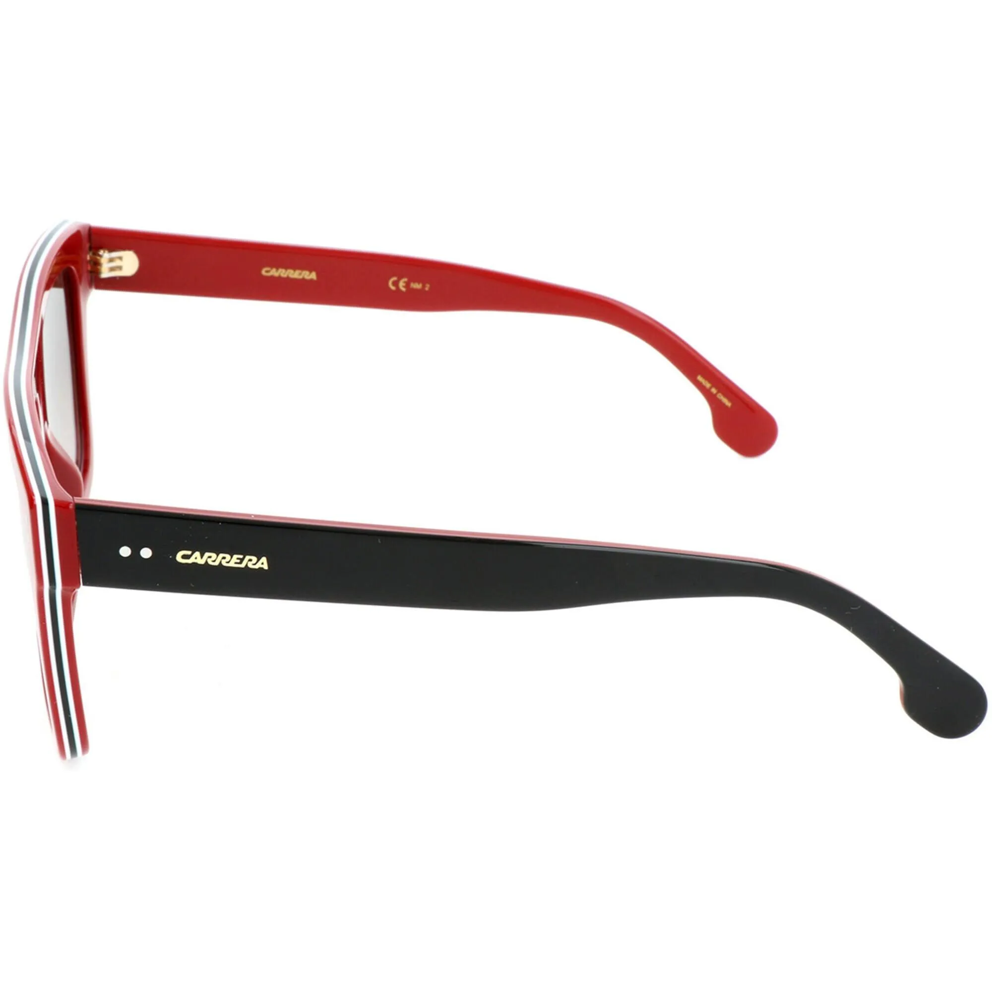 Carrera Men's Sunglasses - Red Square Shape Frame Brown Sf Gradient Lens | 1010/S C9A