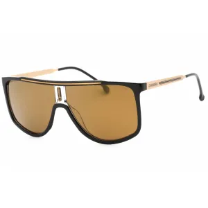 Carrera Women's Sunglasses - Black Gold Square Shape Frame | CARRERA 1056/S 02M2 YL