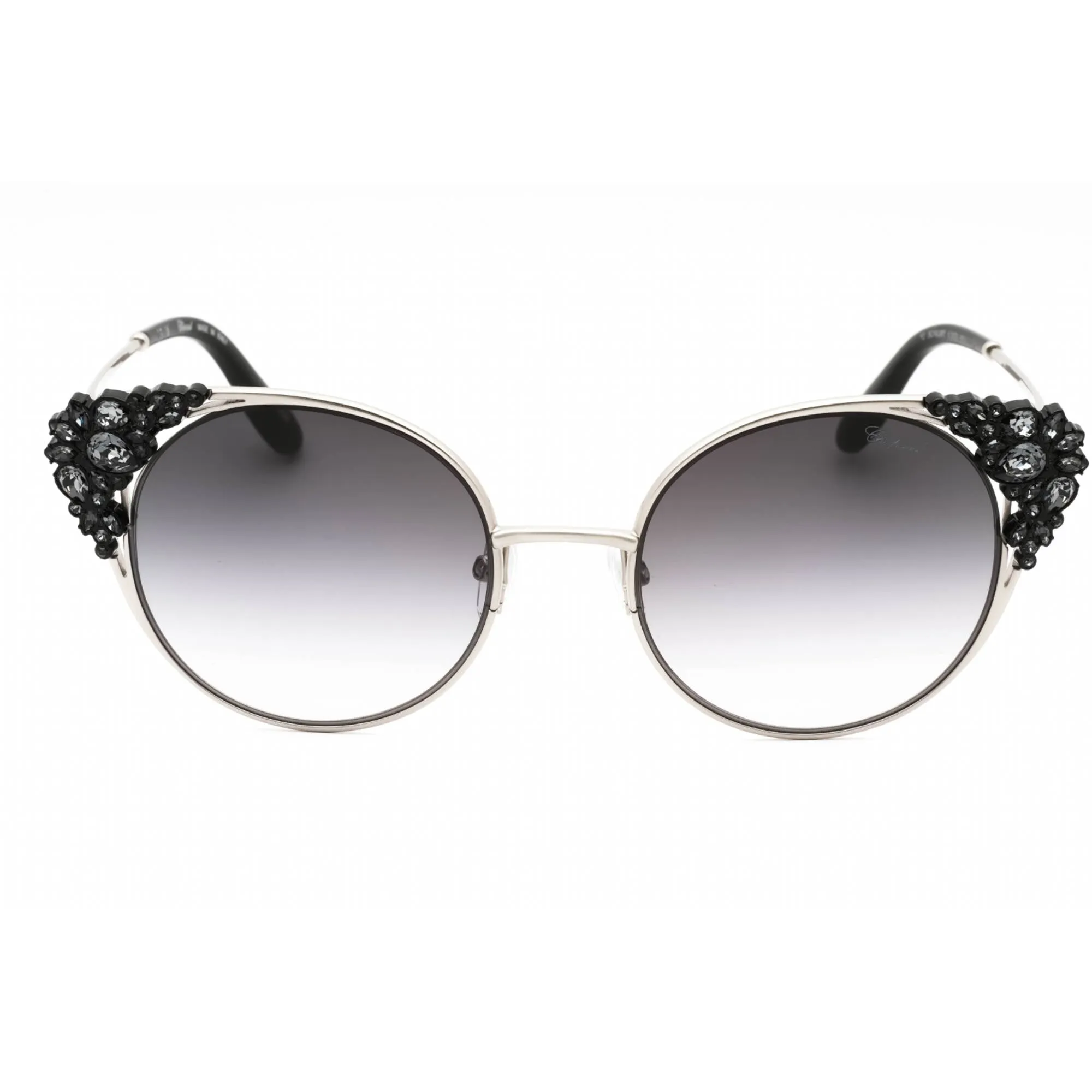 Chopard Women's Sunglasses - Matte Palladium Metal Cat Eye Full Rim | SCHL06S 0581