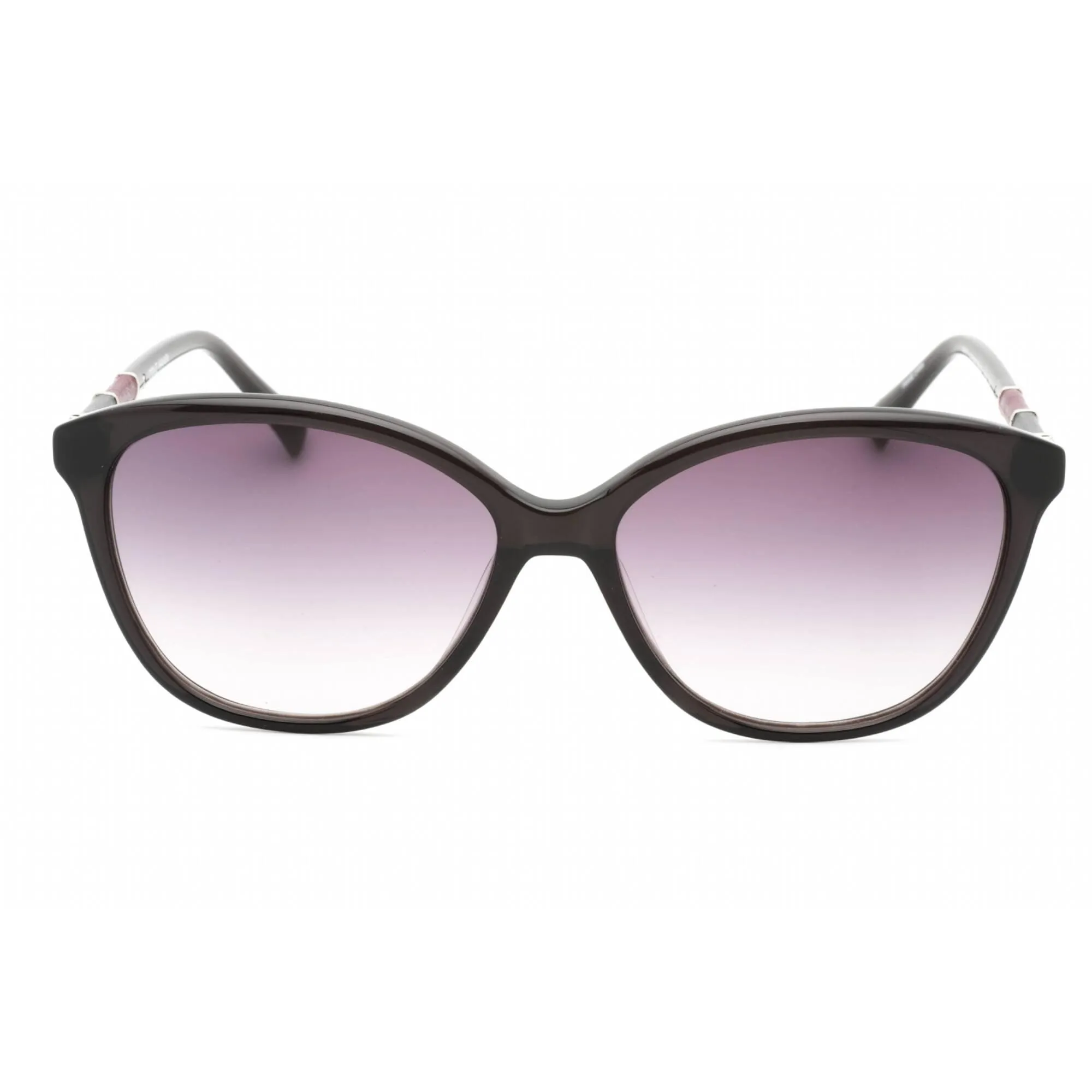Cole Haan Women's Sunglasses - Grey Crystal Plastic Full Rim Cat Eye | CH7071 014