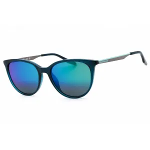 Converse Women's Sunglasses - Crystal Midnight Turquoise Cat Eye | CV801S ELEVATE 440