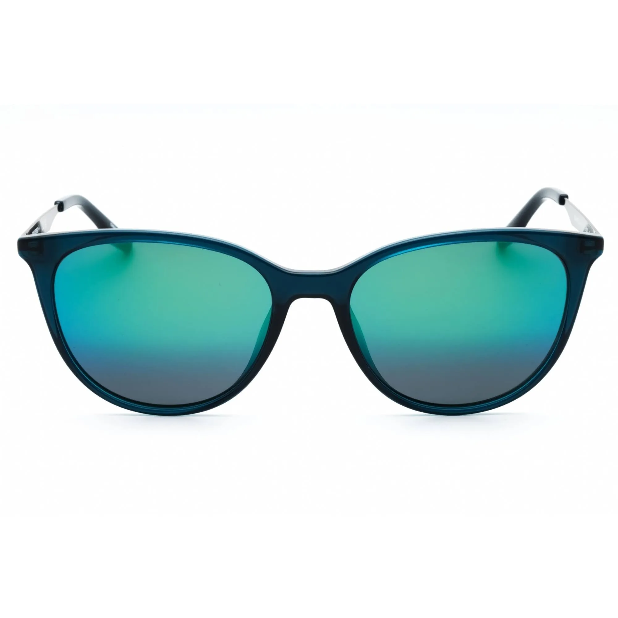 Converse Women's Sunglasses - Crystal Midnight Turquoise Cat Eye | CV801S ELEVATE 440