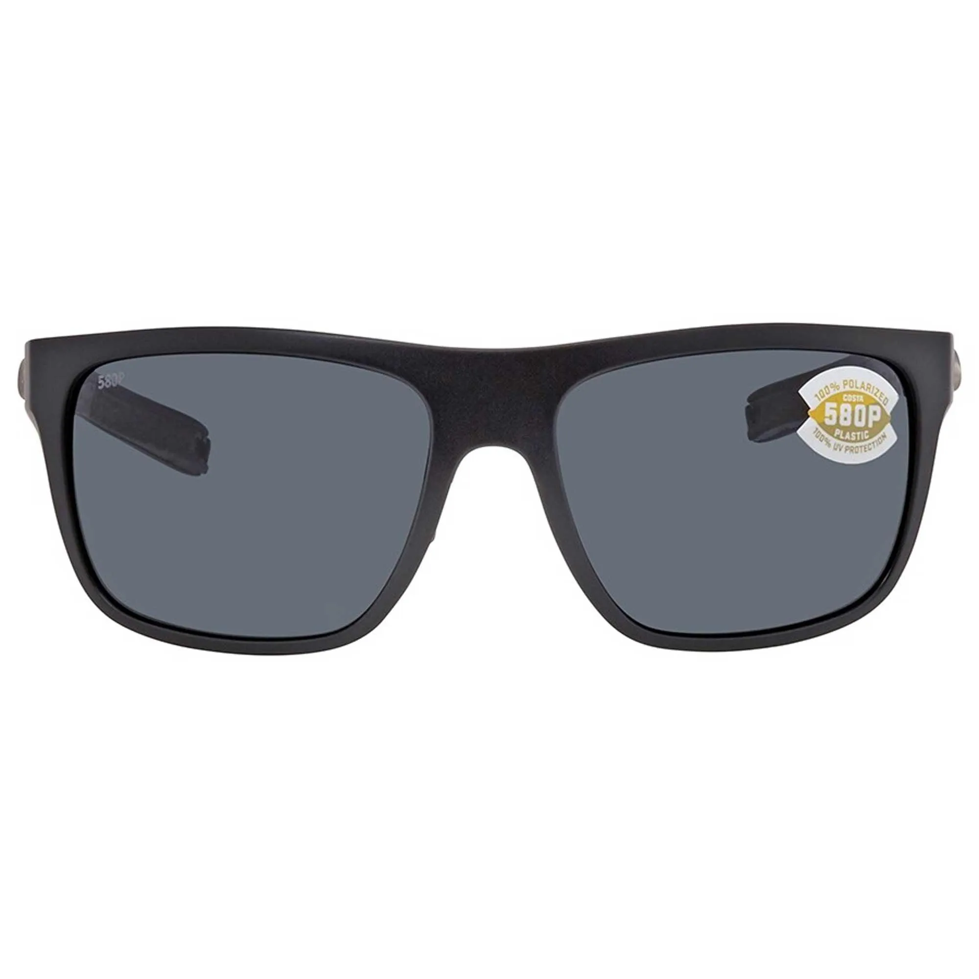 Costa Del Mar Men's Sunglasses - Broadbill Matte Black Square Frame | 06S9021 002