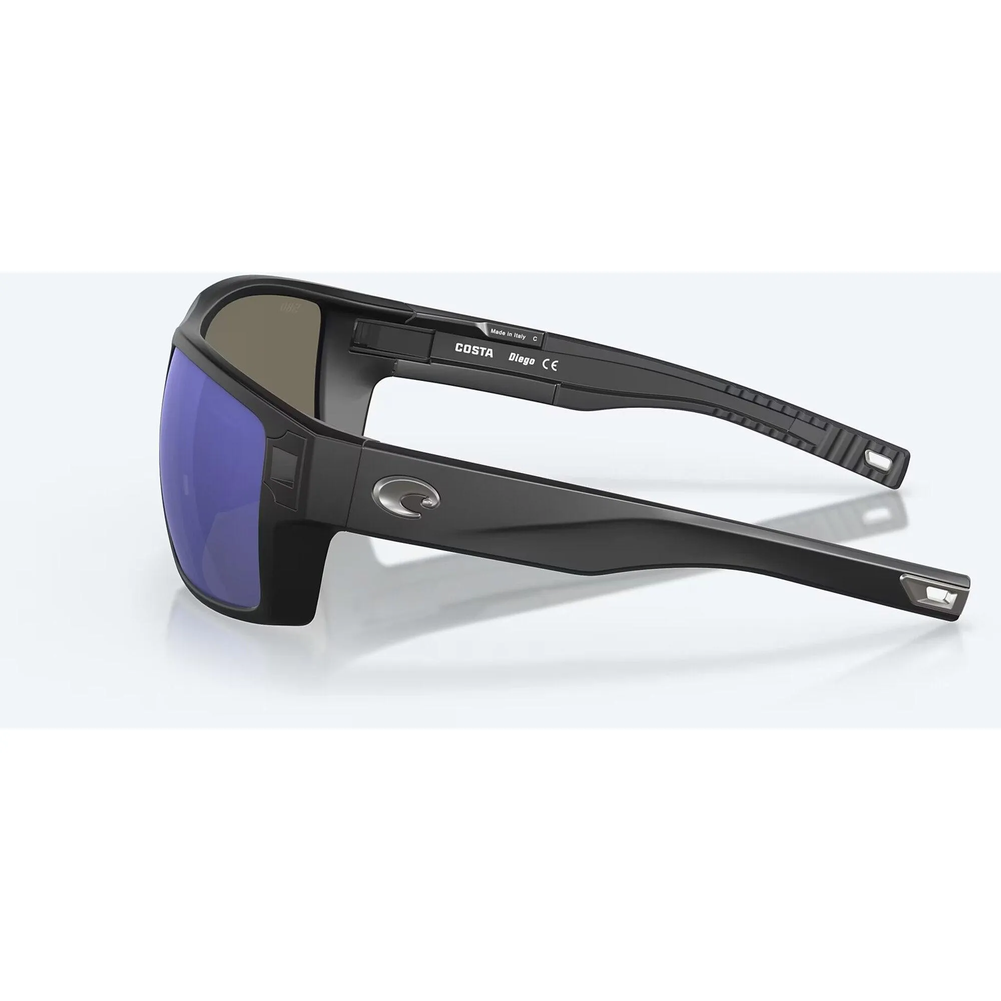 Costa Del Mar Men's Sunglasses - Diego Matte Black Rectangular | 06S9034-90340162