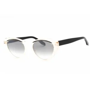 Cutler and Gross Women's Sunglasses - Black/Cream Cat Eye Shape Frame | CG1321S 002