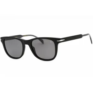 David Beckham Men's Sunglasses - Black Grey Plastic Square Frame | DB 1113/S 008A M9