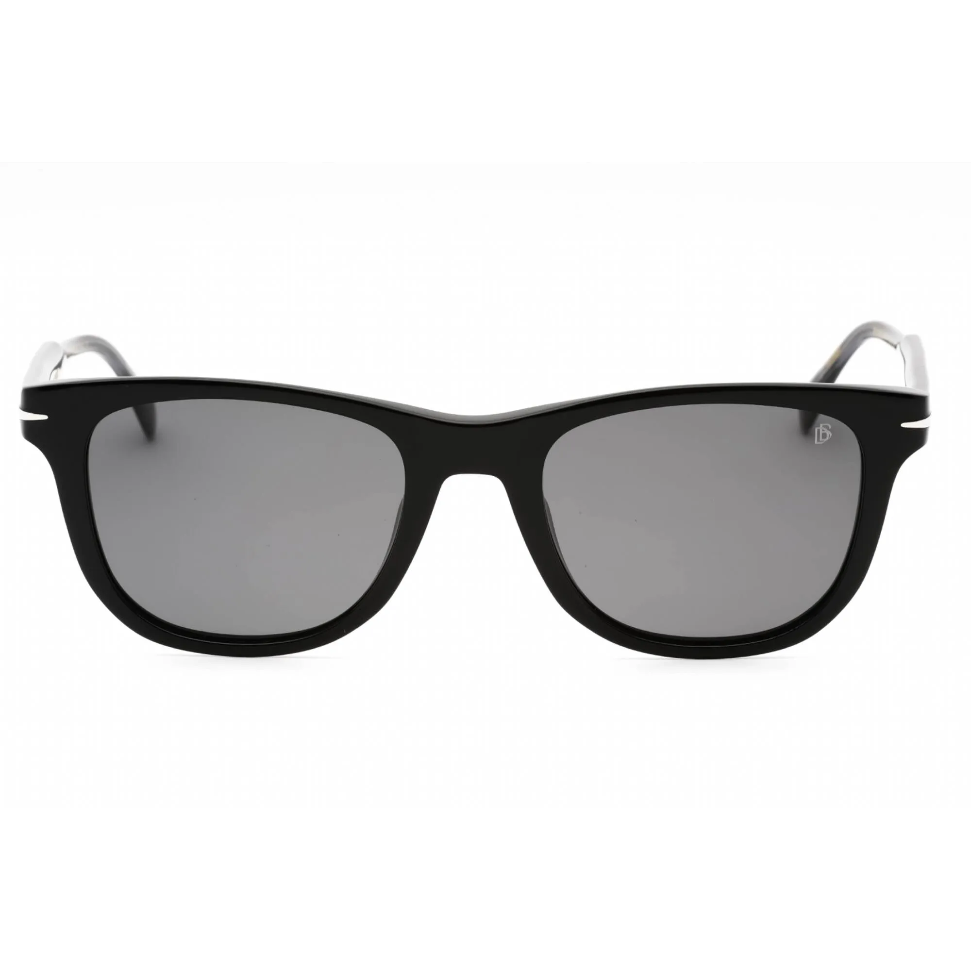 David Beckham Men's Sunglasses - Black Grey Plastic Square Frame | DB 1113/S 008A M9