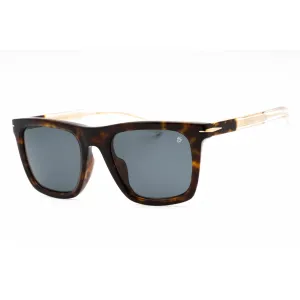 David Beckham Men's Sunglasses - Havana Crystal Square Frame | DB 7066/F/S 0KRZ KU