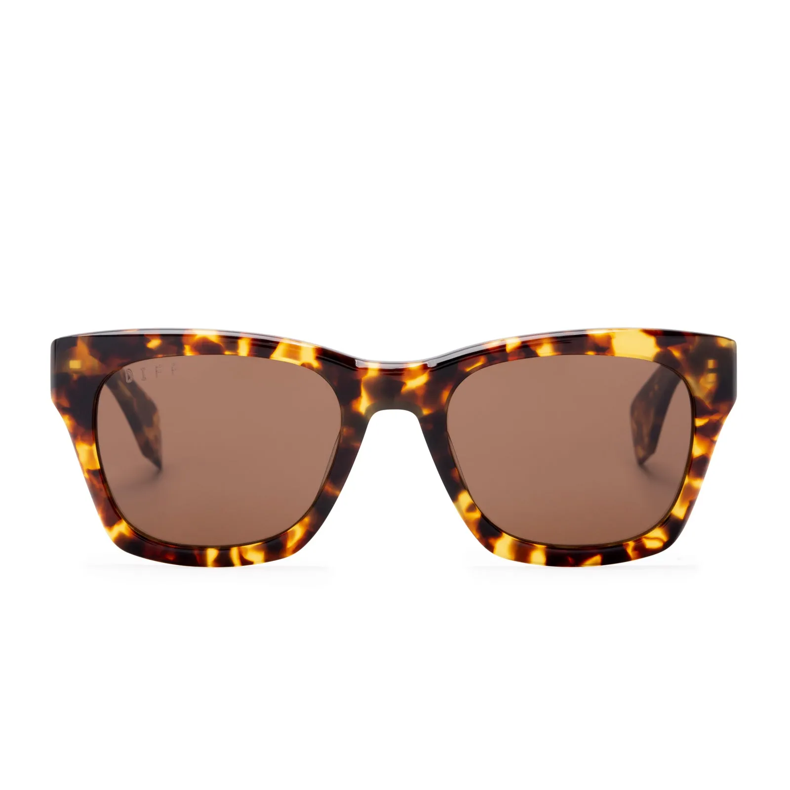 DEAN - AMBER TORTOISE   BROWN POLARIZED SUNGLASSES