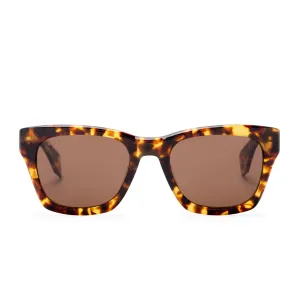 DEAN - AMBER TORTOISE   BROWN POLARIZED SUNGLASSES