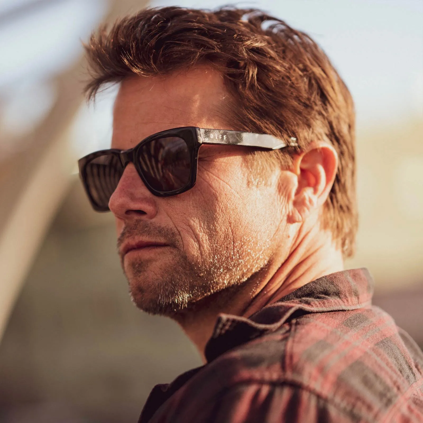 DEAN - BLACK   GREY POLARIZED SUNGLASSES