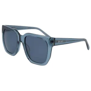 Dkny Women's Sunglasses - Crystal Cadet Blue Plastic Square Frame | DKNY DK513S 405