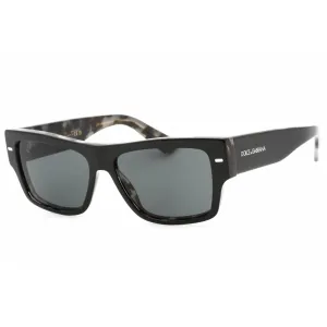 Dolce & Gabbana Men's Sunglasses - Black On Grey Tortoise Frame | 0Dg4451 340387