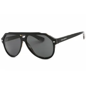 Dolce & Gabbana Men's Sunglasses - Black On Grey Tortoise Plastic | 0DG4452 340387