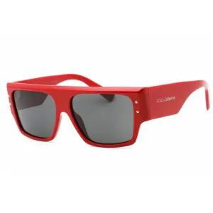 Dolce & Gabbana Women's Sunglasses - Red Plastic Rectangular Frame | 0Dg4459 309687