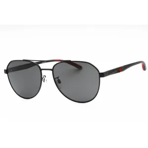 Emporio Armani Men's Sunglasses - Matte Black Aviator Full Rim Frame | 0EA2129D 300187