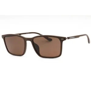 Emporio Armani Men's Sunglasses - Matte Brown Plastic Rectangular | 0EA4223U 610573