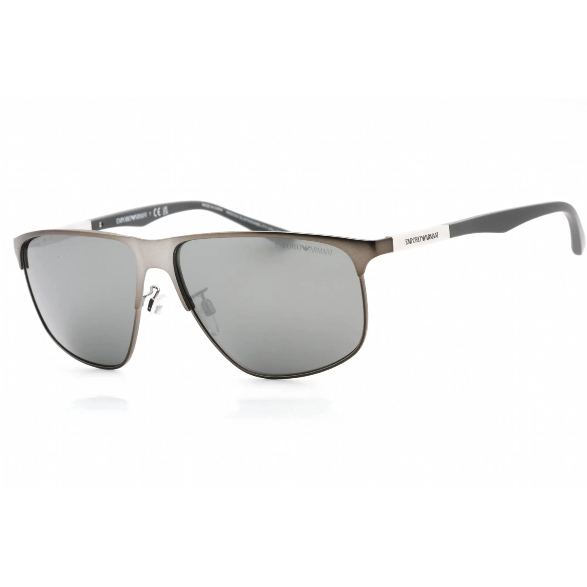 Emporio Armani Men's Sunglasses - Matte Gunmetal Metal Full Rim | 0EA2094 30036G