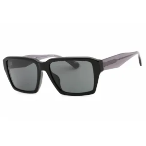 Emporio Armani Women's Sunglasses - Shiny Black Rectangular Frame | 0EA4186F 501787