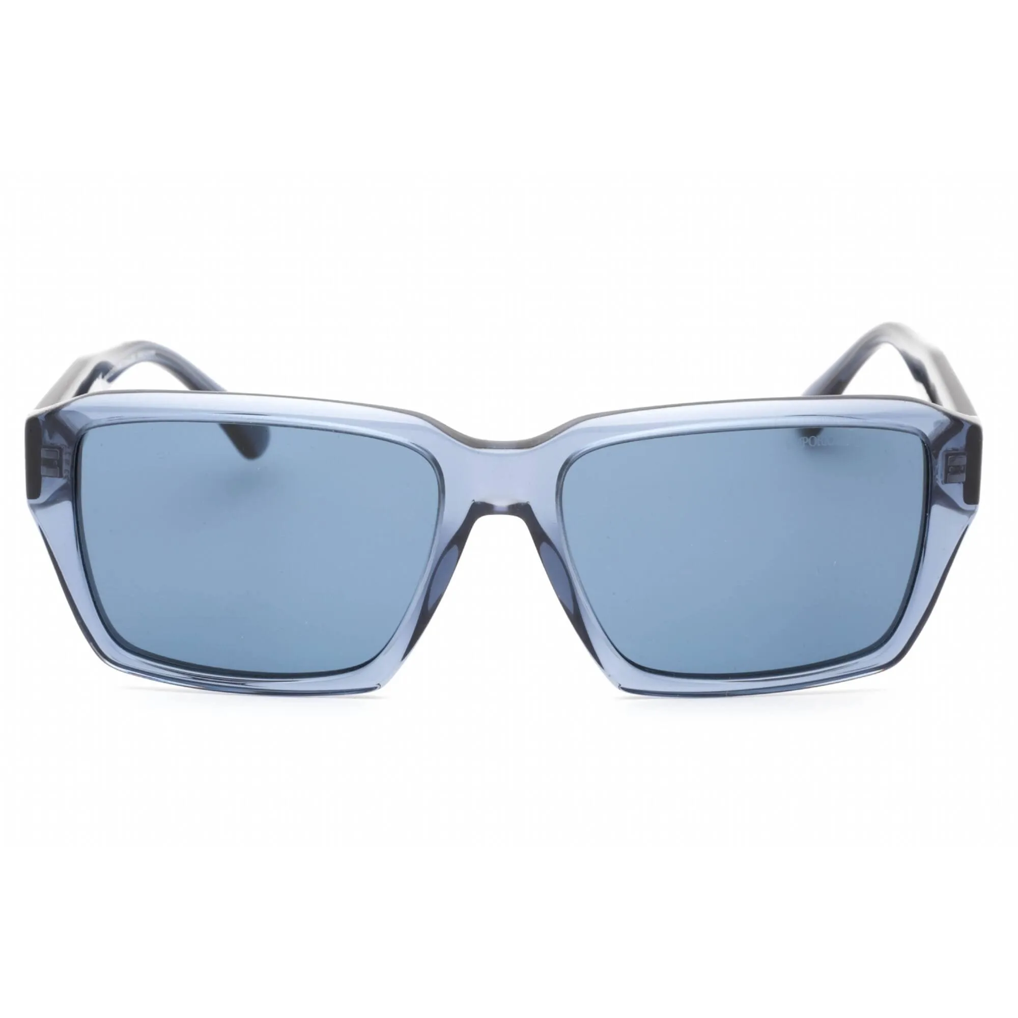 Emporio Armani Women's Sunglasses - Shiny Transparent Blue Plastic | 0EA4186 507280