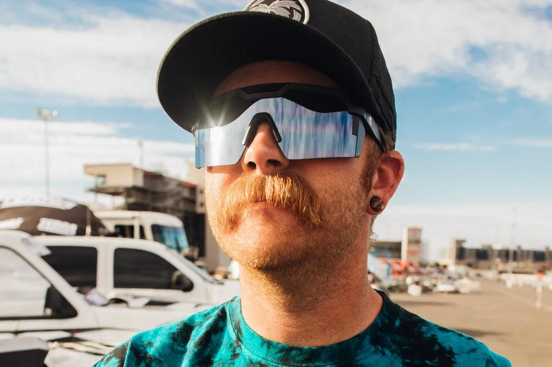 Future Tech Sunglasses: Silver Z87  Polarized
