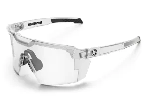 FUTURE TECH SUNGLASSES: VAPOR CLEAR FRAME CLEAR LENS Z87 