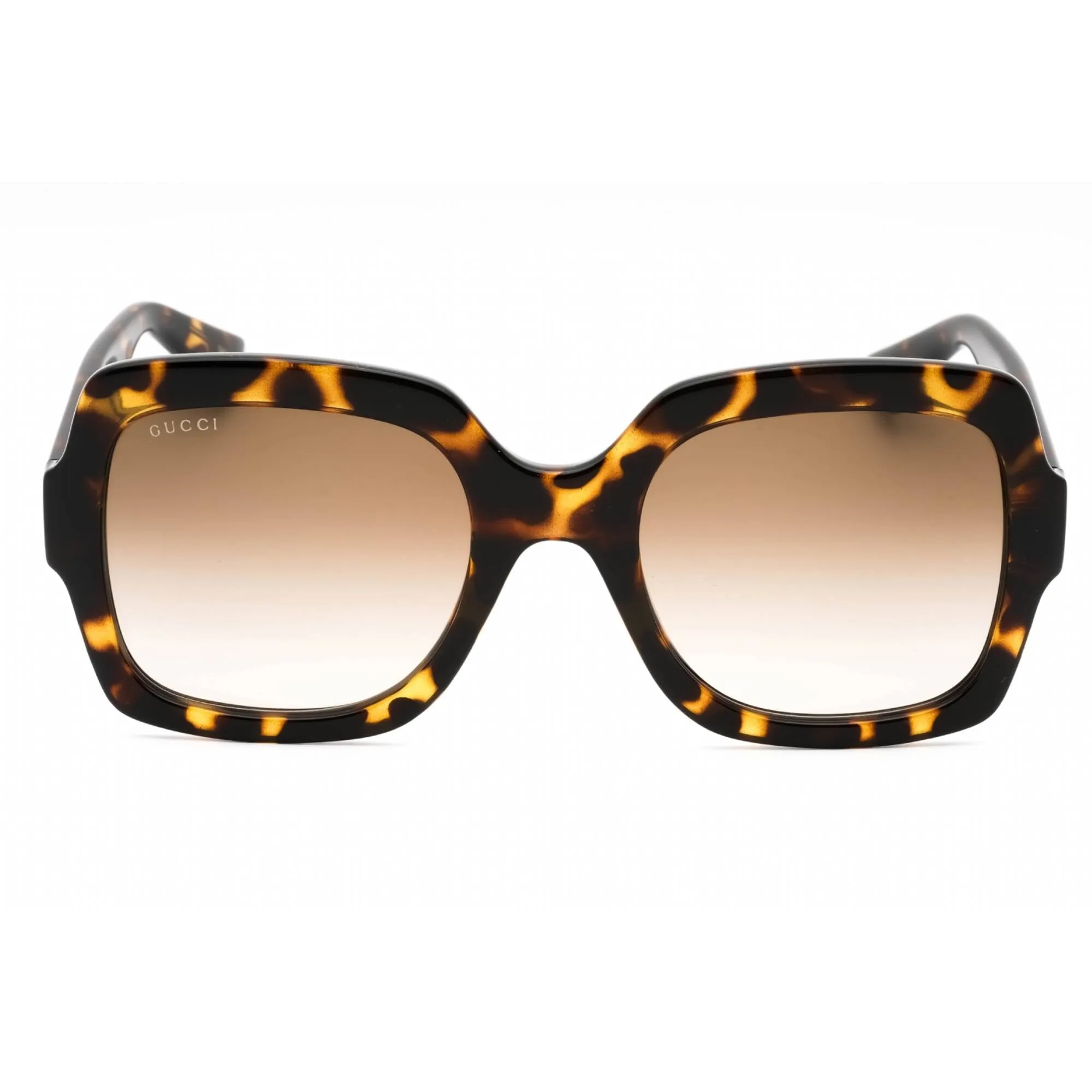 Gucci Women's Sunglasses - Havana Injected Propionate Square Shape Frame | GG1337S 003