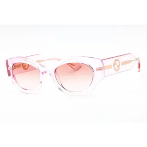 Gucci Women's Sunglasses - Pink Crystal Injected Propionate Cat Eye | GG1553S 003