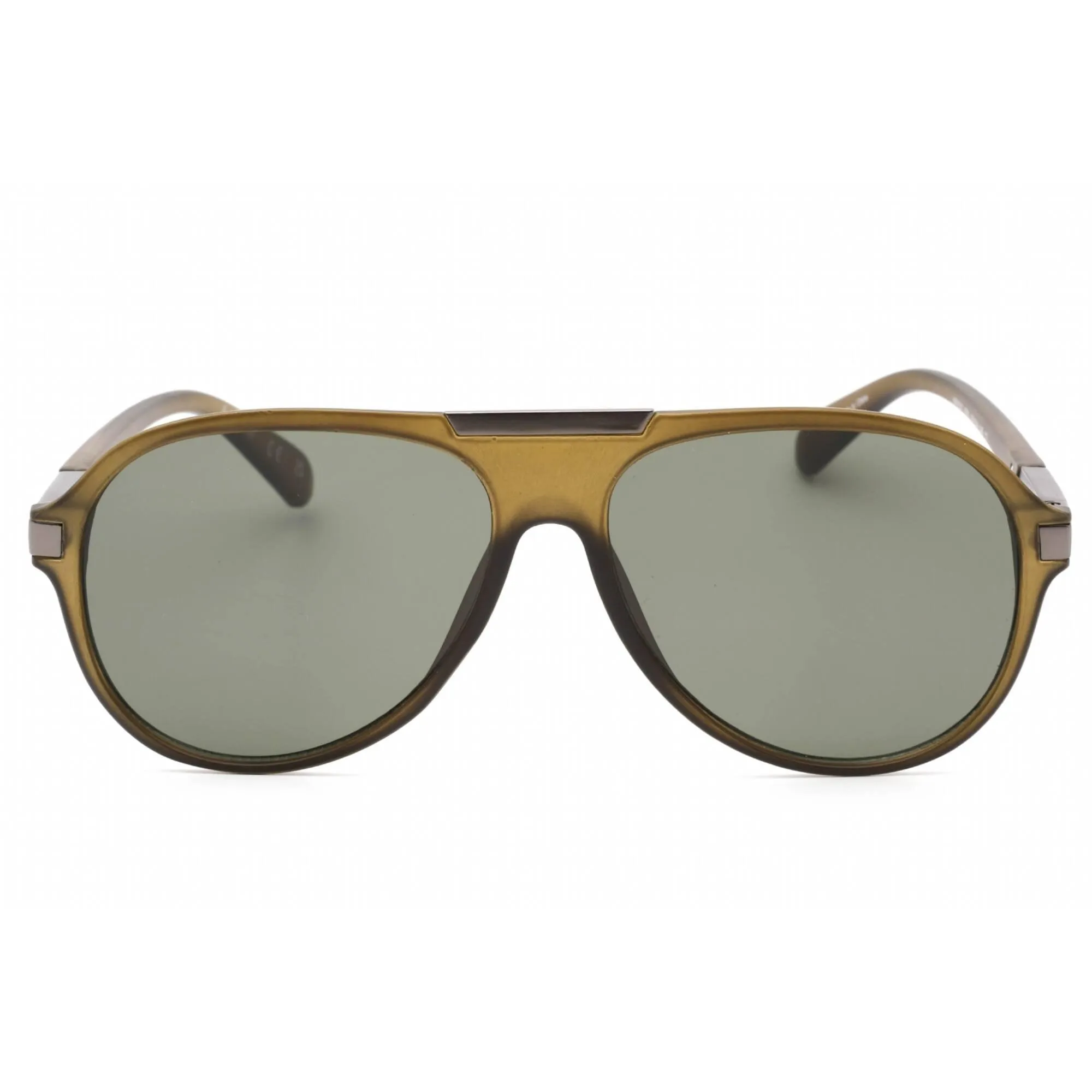 Guess Factory Men's Sunglasses - Matte Dark Green Plastic Full Rim Frame | GF0237 97N