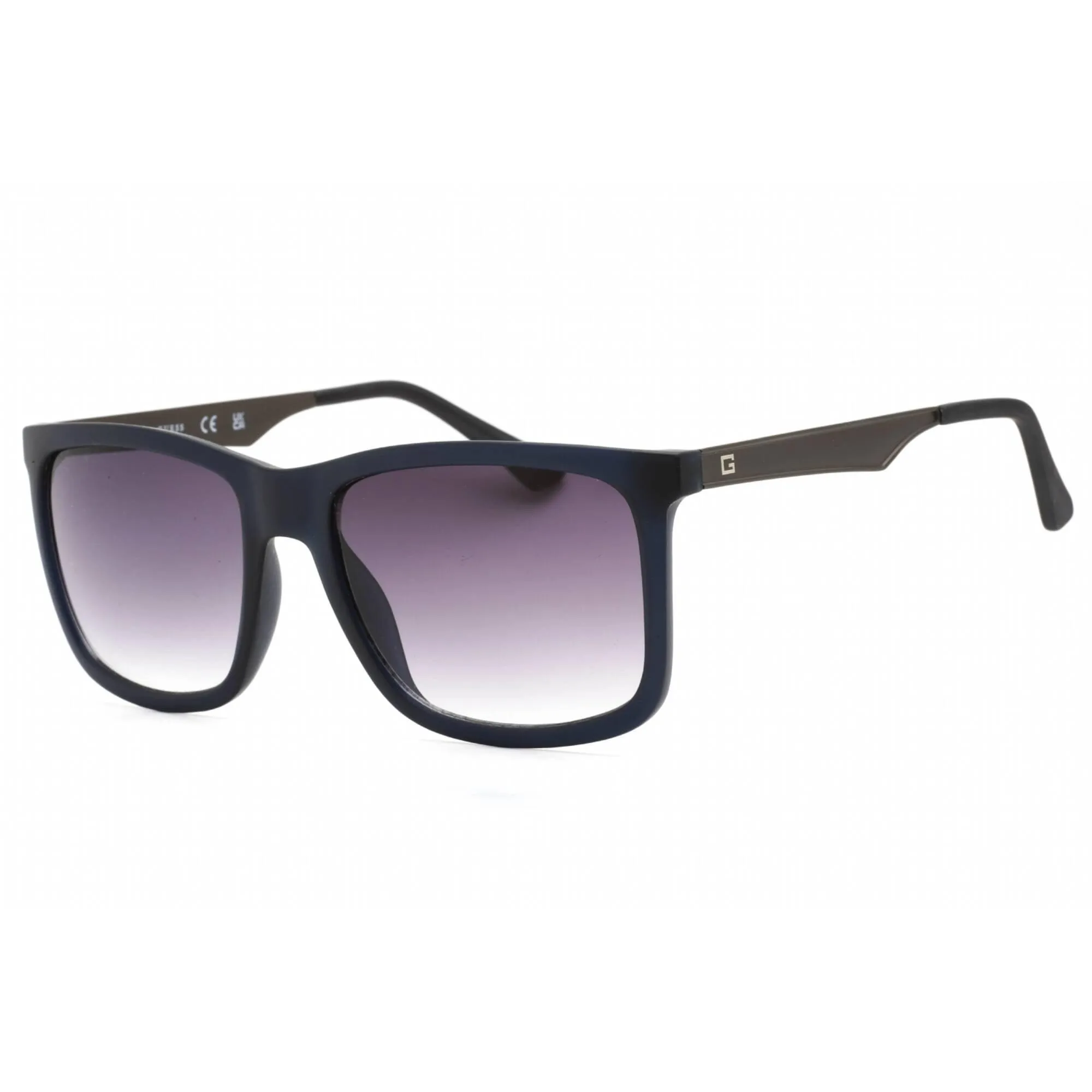 Guess Factory Men's Sunglasses - Rectangular Frame Gradient Smoke Lens | GF0171 91B