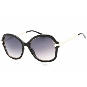 Guess Factory Men's Sunglasses - Shiny Black Full Rim Butterfly Frame | GF0352 01B