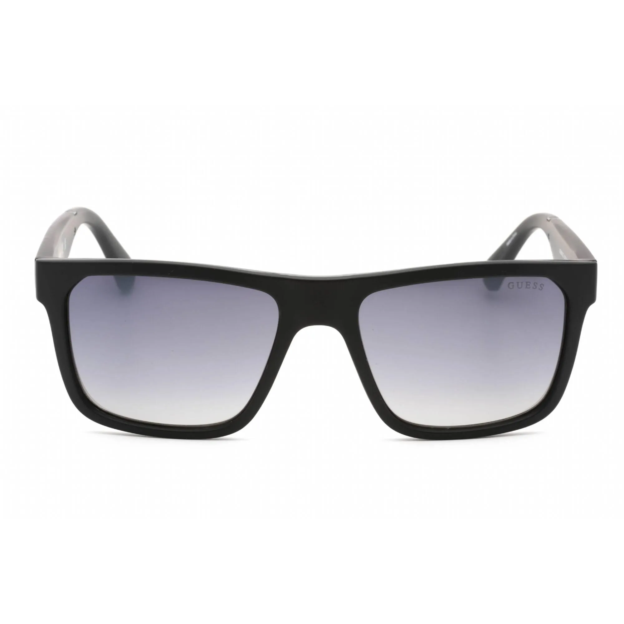 Guess Men's Sunglasses - Full Rim Matte Black Plastic Rectangular Frame | GU6906 02C