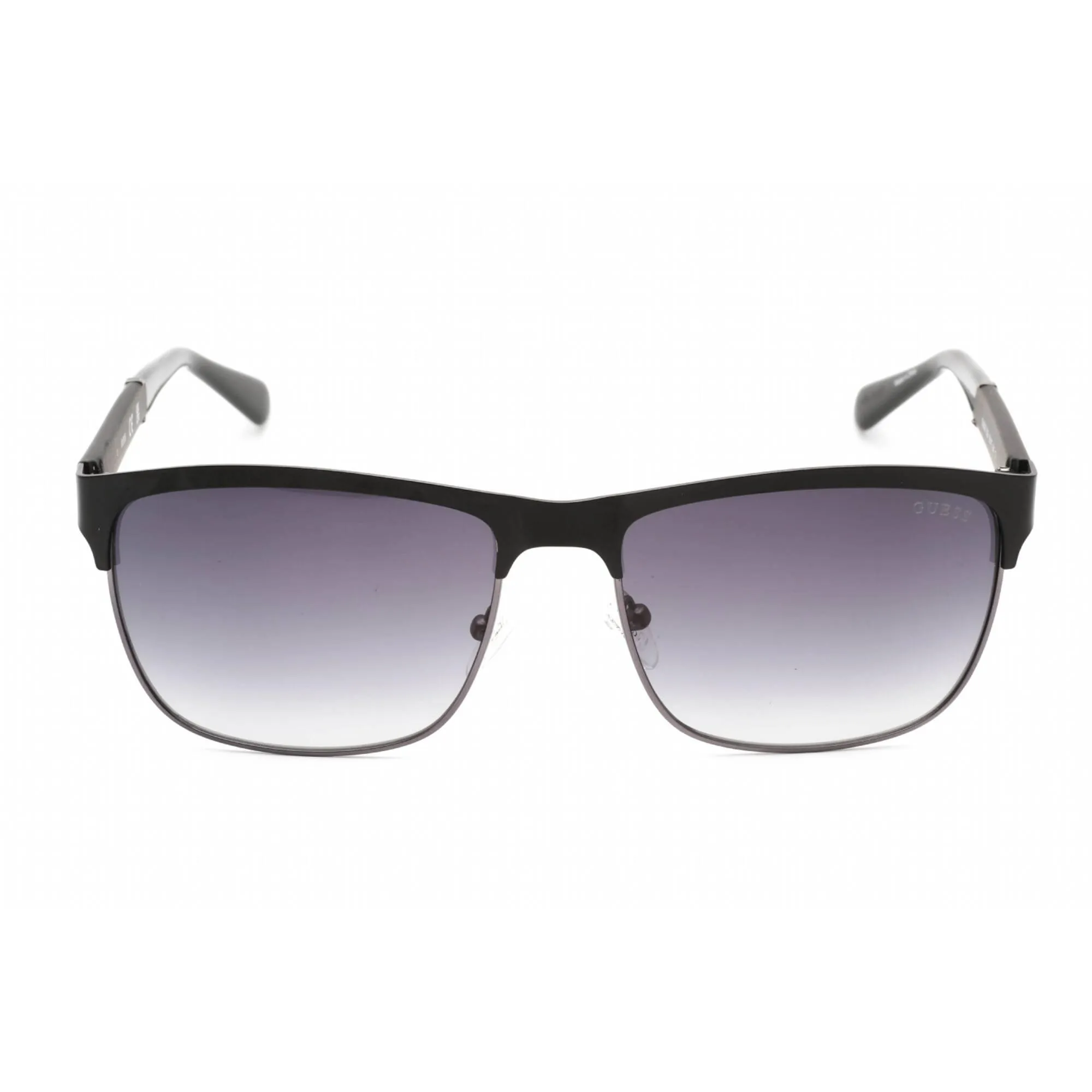 Guess Men's Sunglasses - Full Rim Matte Black Plastic Rectangular Shape | GU 6892 02B
