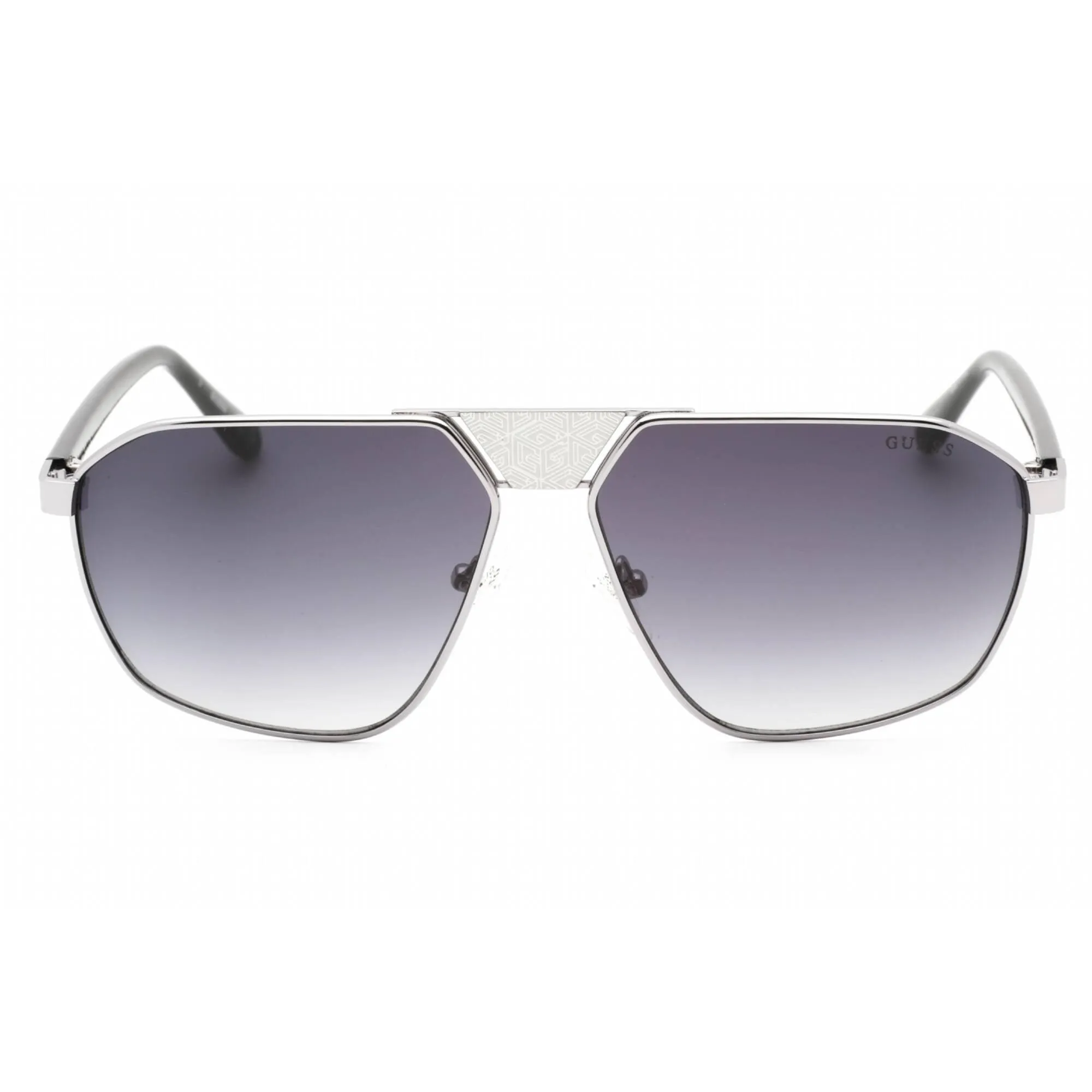 Guess Men's Sunglasses - Gradient Smoke Lens Gunmetal Full Rim Frame | GU00086 08B