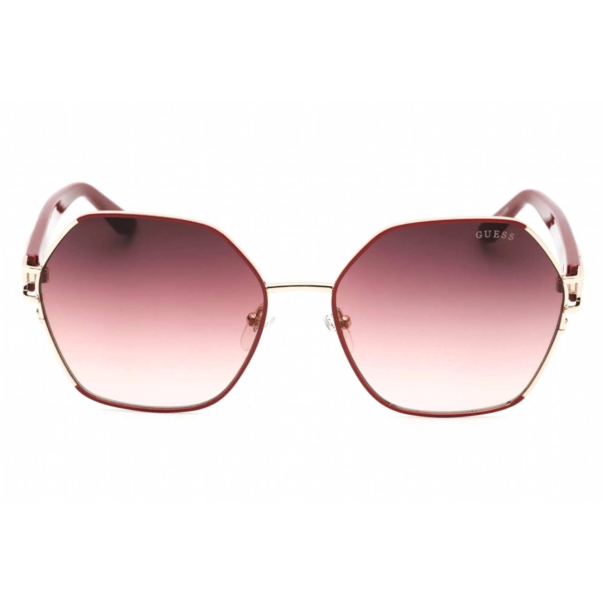 Guess Women's Sunglasses - Bordeaux/Other Full Rim Rectangular Frame | GU7913 71T