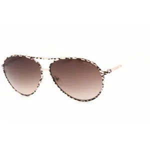 Guess Women's Sunglasses - Gold/Other Metal Gradient Full Rim | GU7847 33F