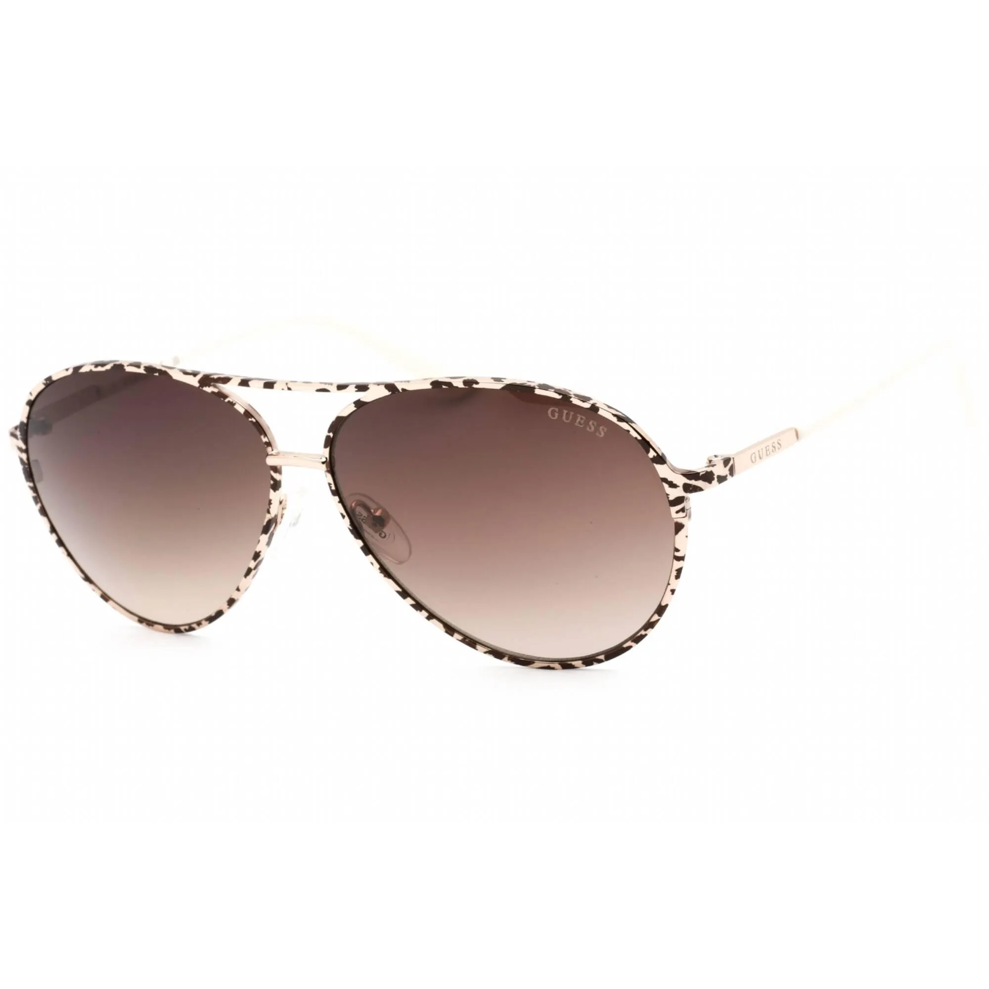 Guess Women's Sunglasses - Gold/Other Metal Gradient Full Rim | GU7847 33F